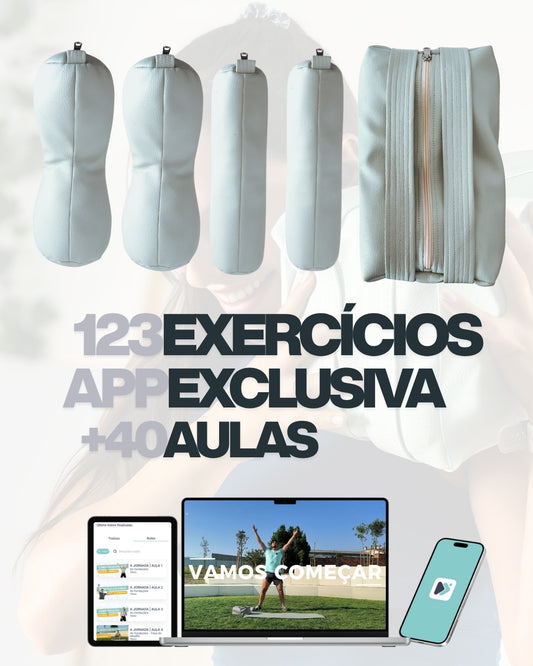 KIT FLEXA + Bandas de Glúteos + Avaliação com Personal Trainer